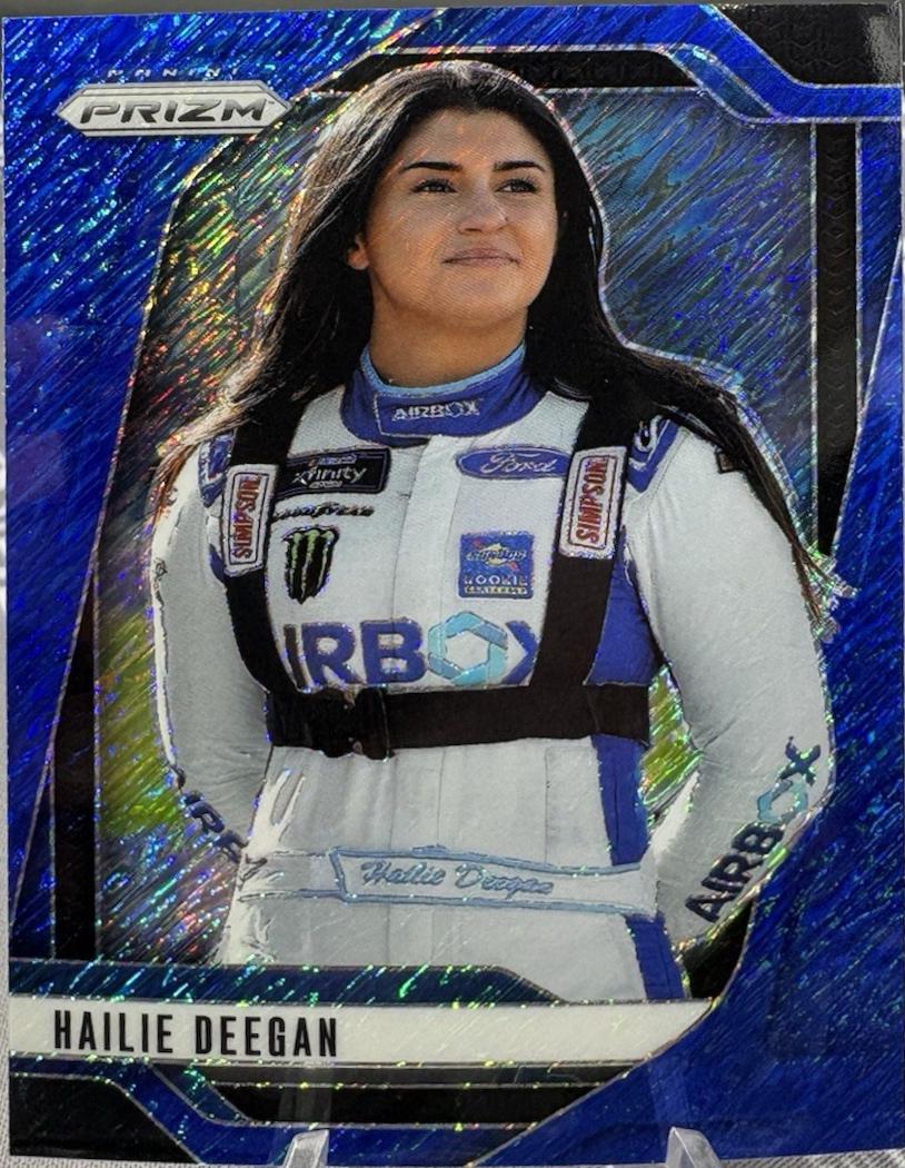 Hailie Deegan [Blue Shimmer] #100