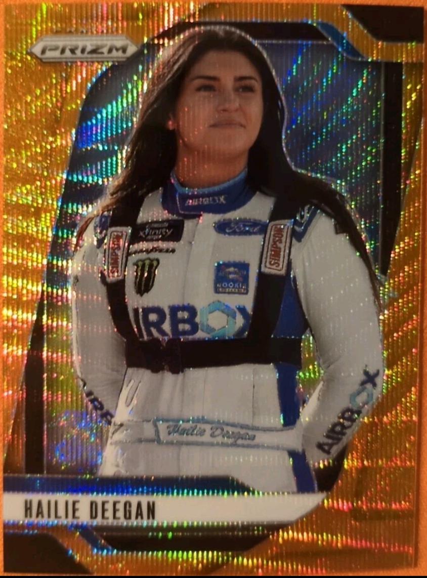 Hailie Deegan [Orange Wave] #100