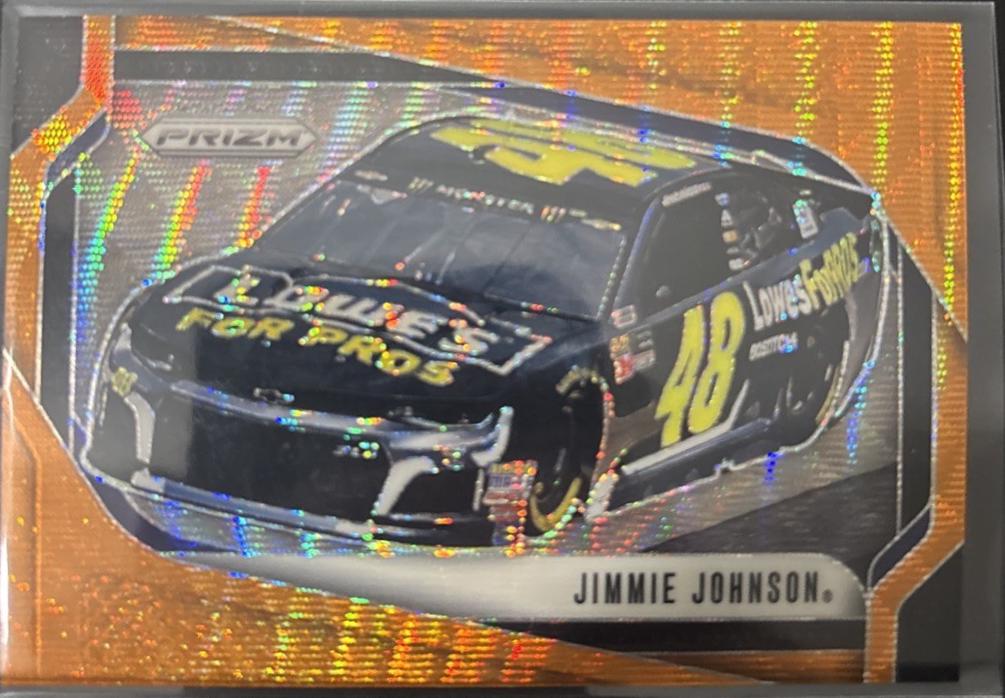 Jimmie Johnson [Orange Wave] #113