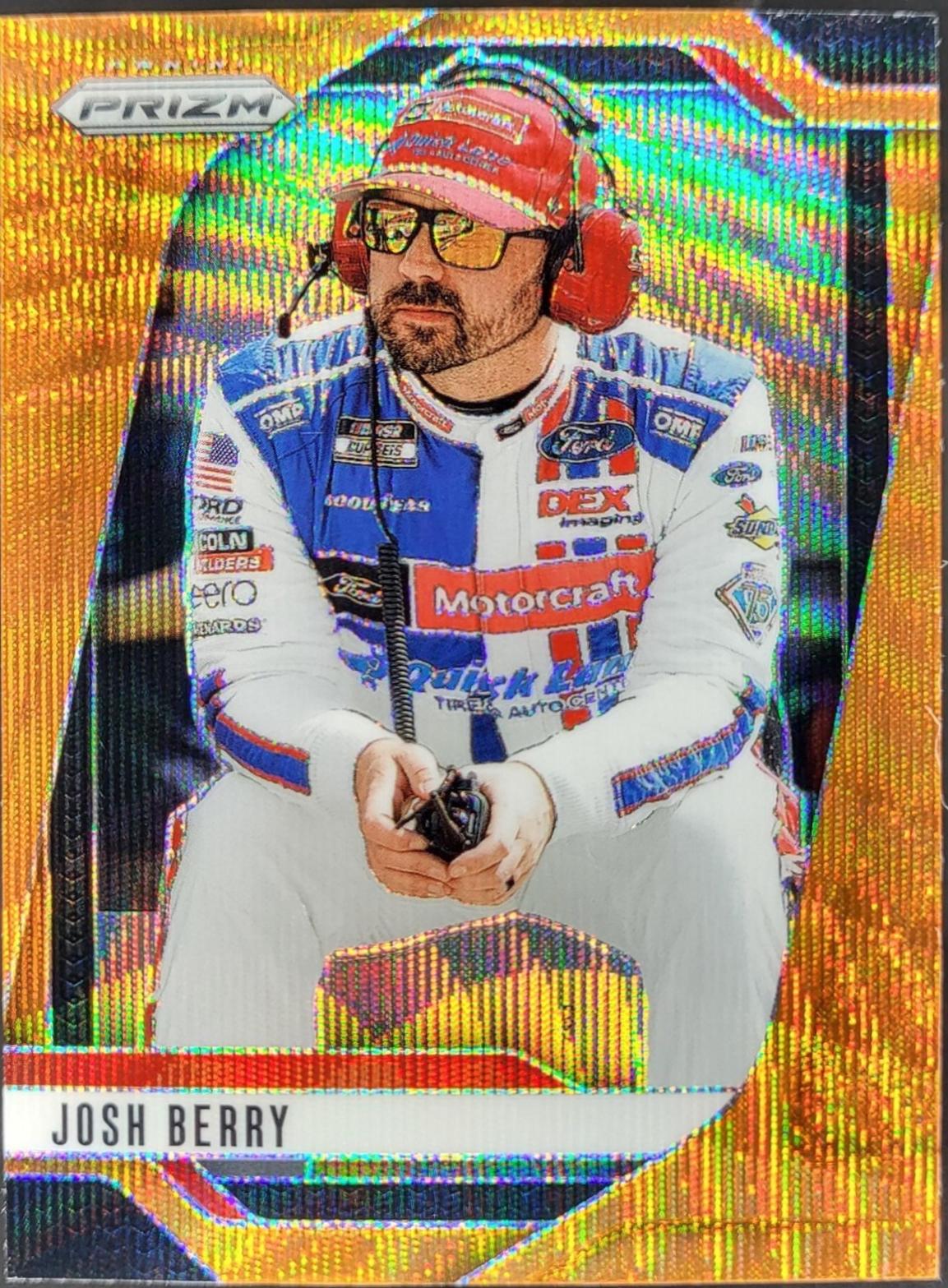 Josh Berry [Orange Wave] #82