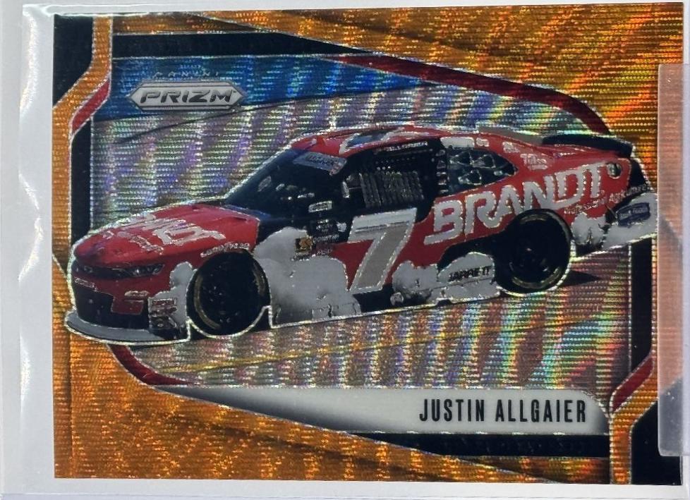 Justin Allgaier [Orange Wave] #119