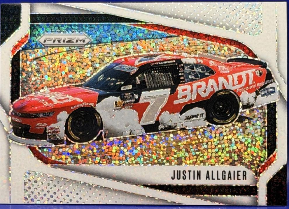 Justin Allgaier [White Sparkle] #119