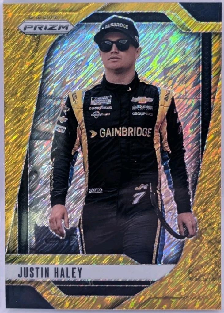 Justin Haley [Gold Shimmer] #7