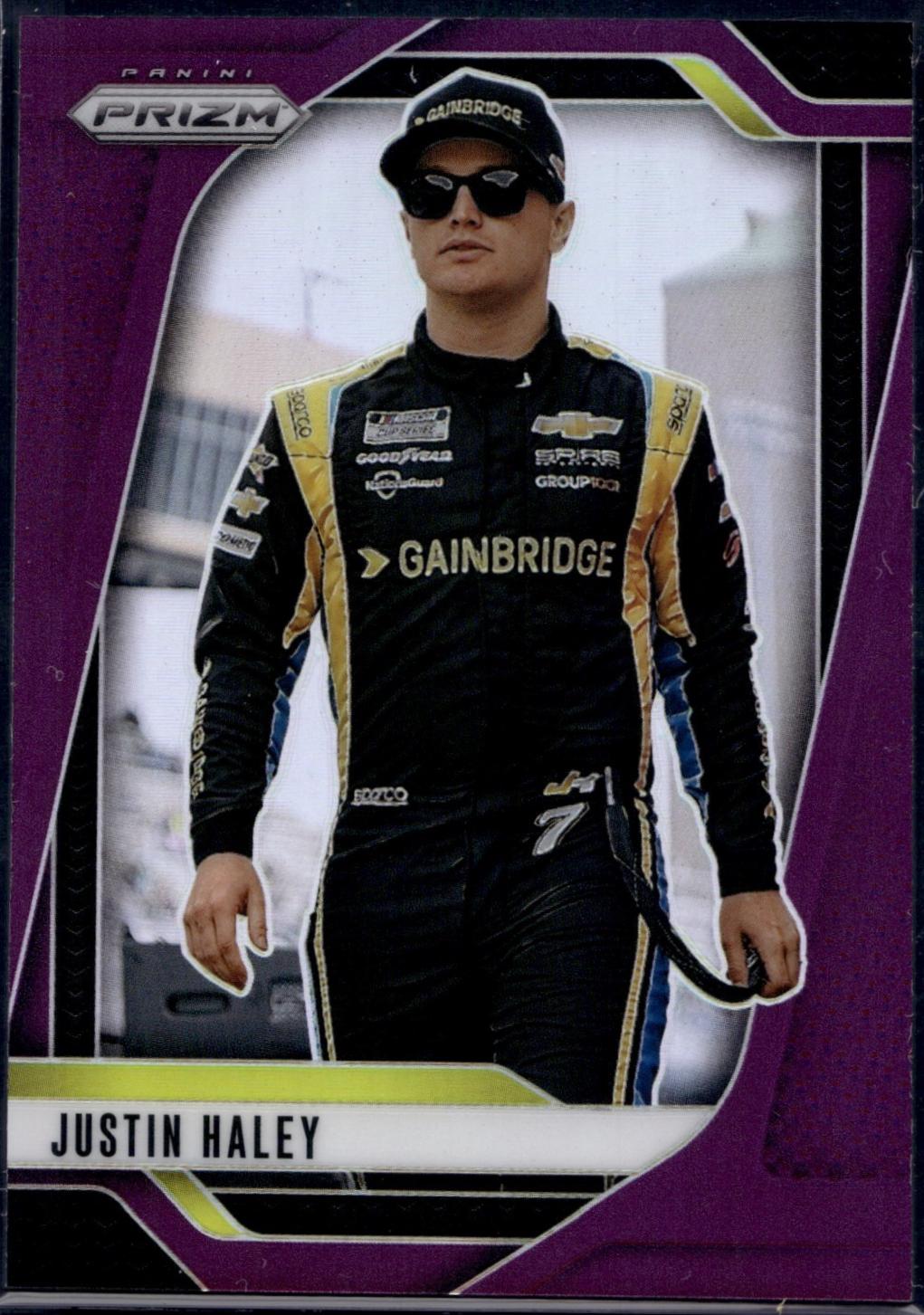 Justin Haley [Purple] #7
