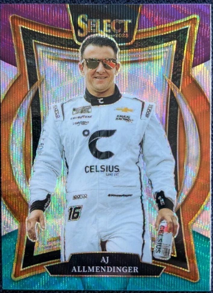 AJ Allmendinger [Tri-Color Prizm] #71