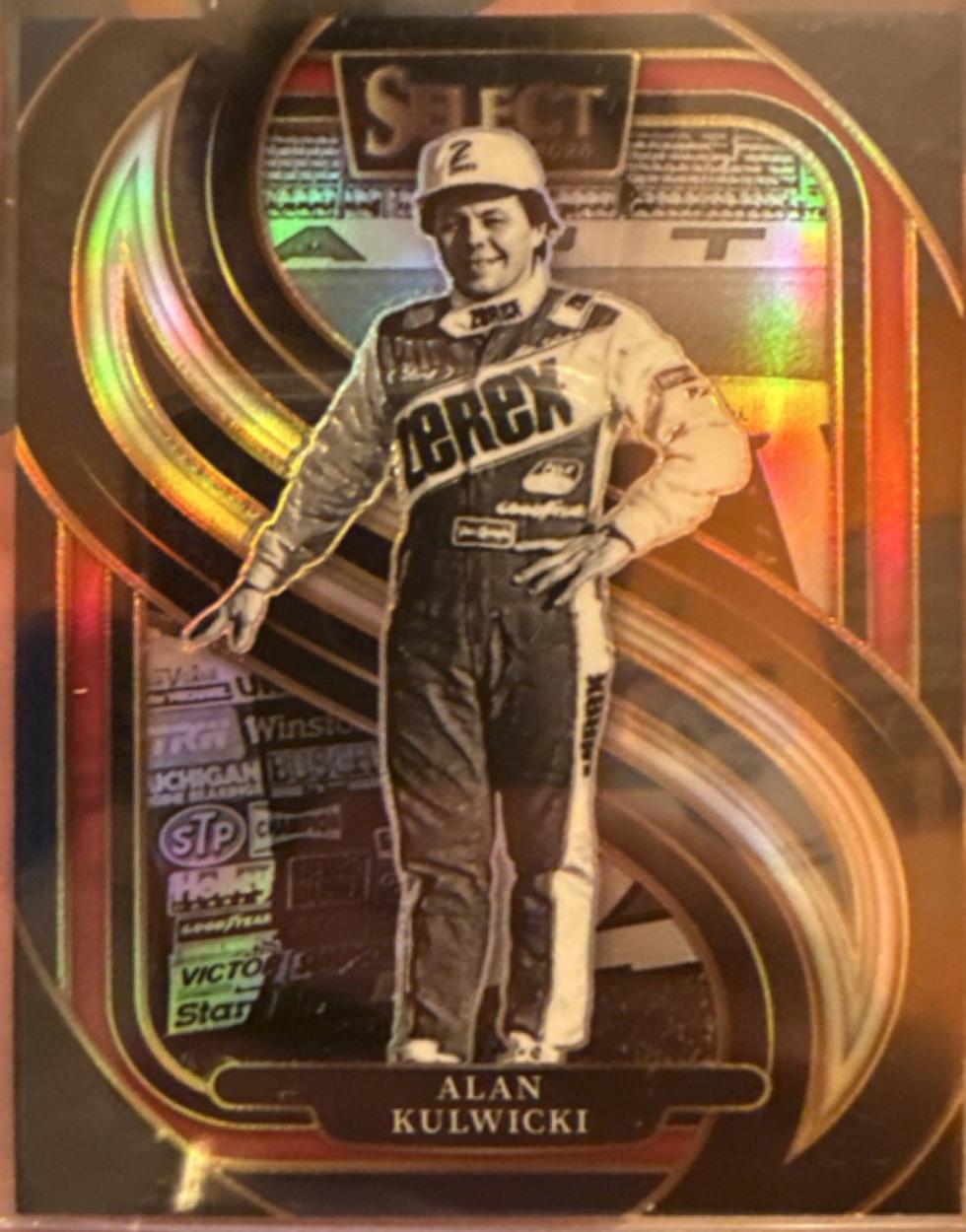 Alan Kulwicki [Black Blue Prizm] #268