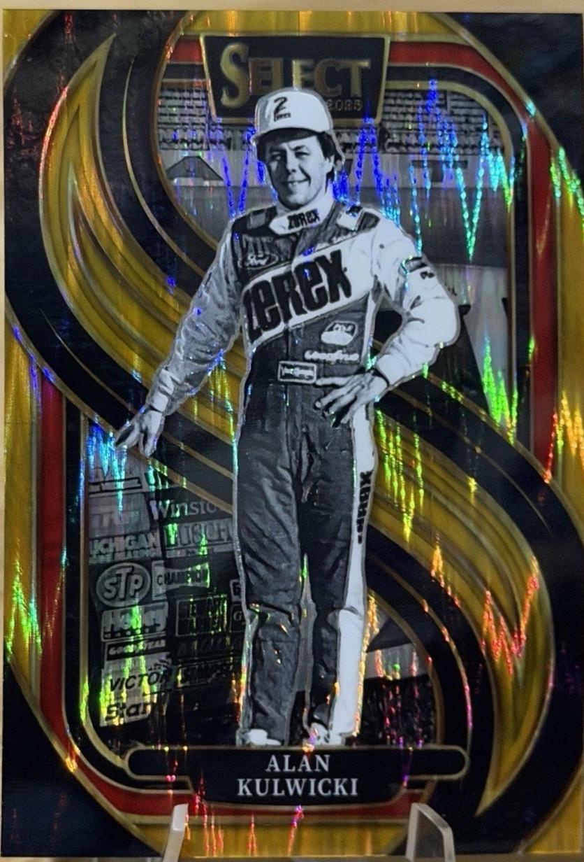 Alan Kulwicki [Gold Flash Prizm] #268