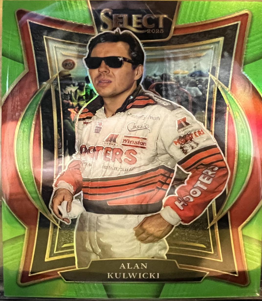 Alan Kulwicki [Neon Green Prizm] #68