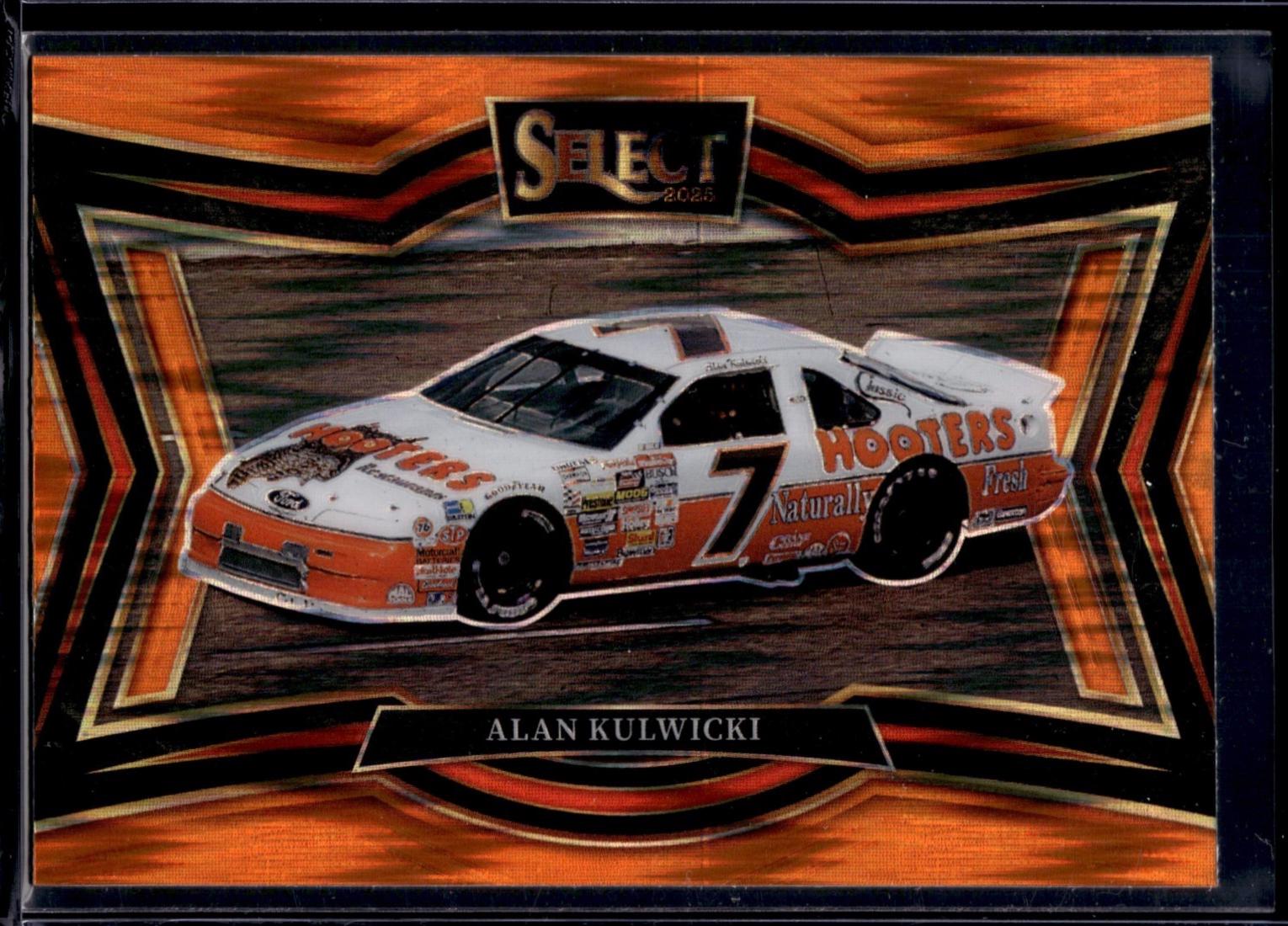 Alan Kulwicki [Orange Flash Prizm] #168