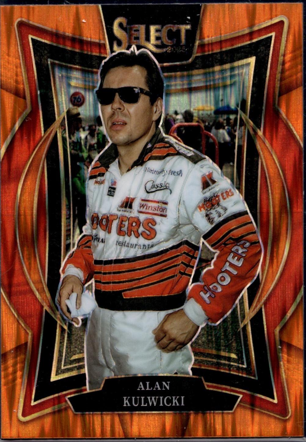 Alan Kulwicki [Orange Flash Prizm] #68