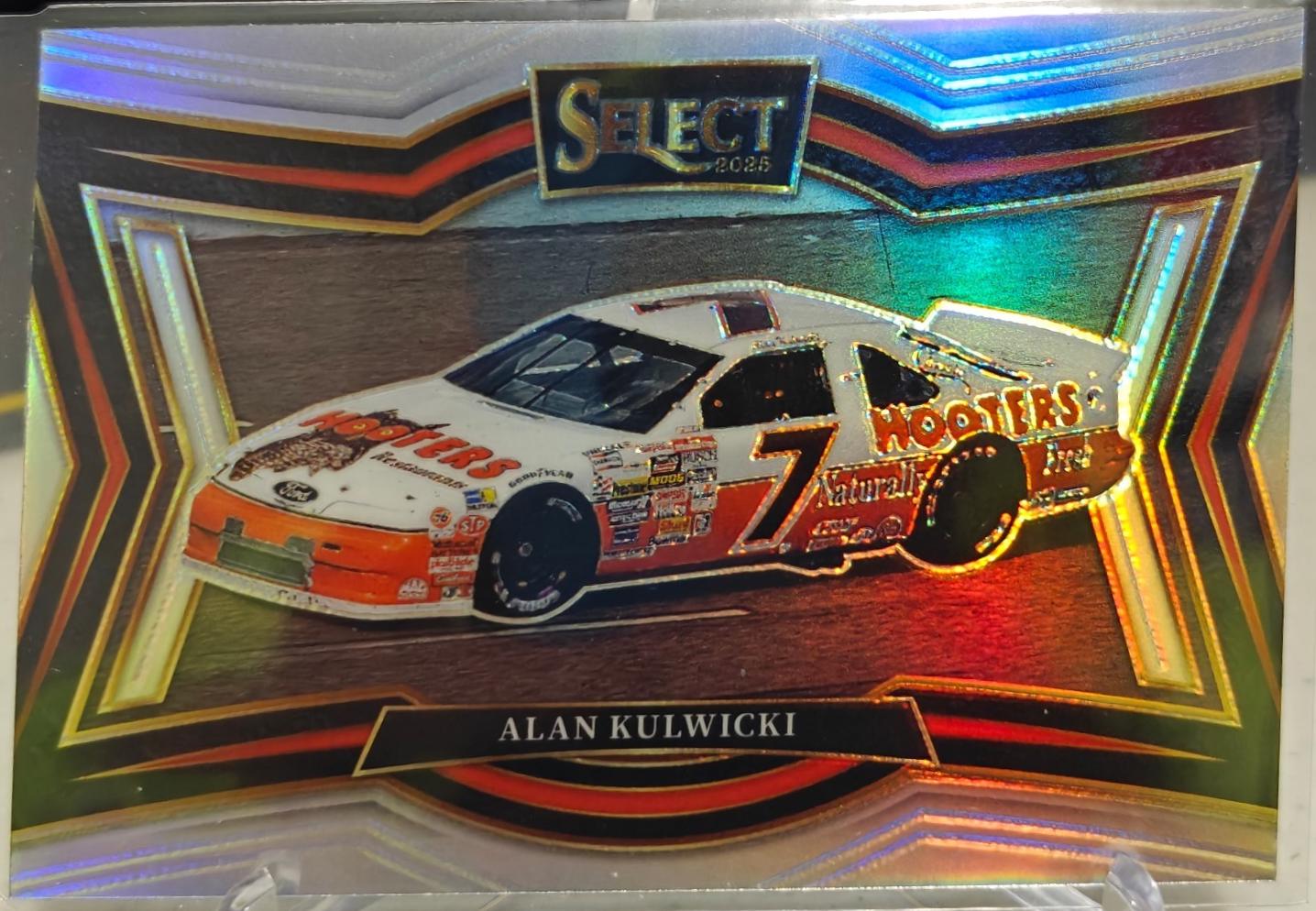 Alan Kulwicki [Silver Prizm] #168