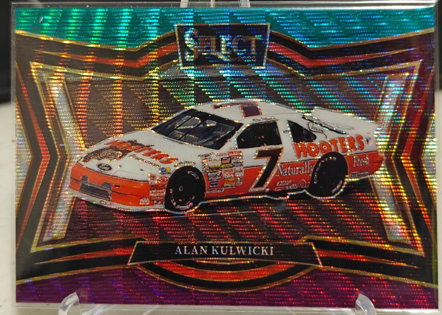 Alan Kulwicki [Tri-Color Prizm] #168