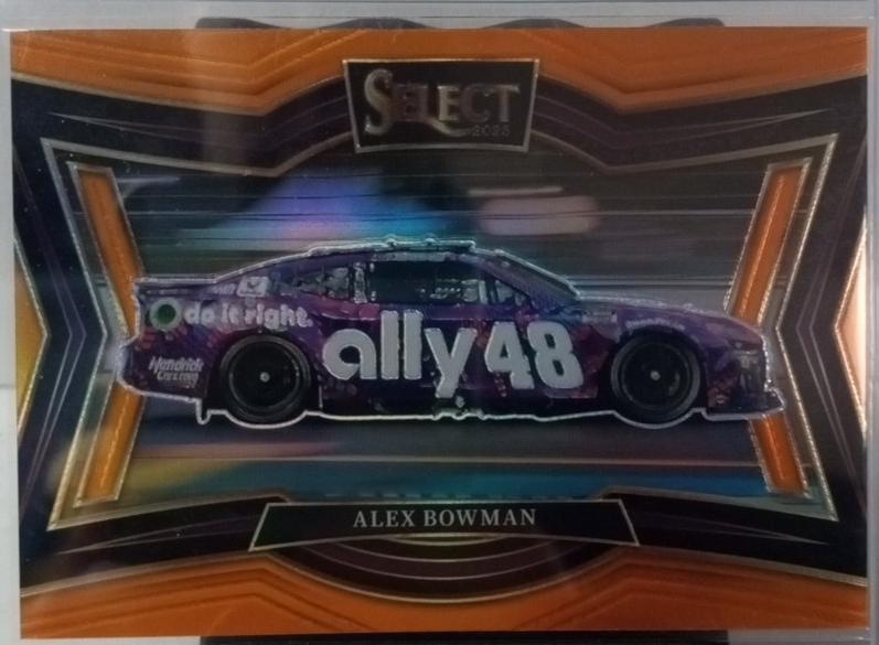 Alex Bowman [Orange Prizm] #173