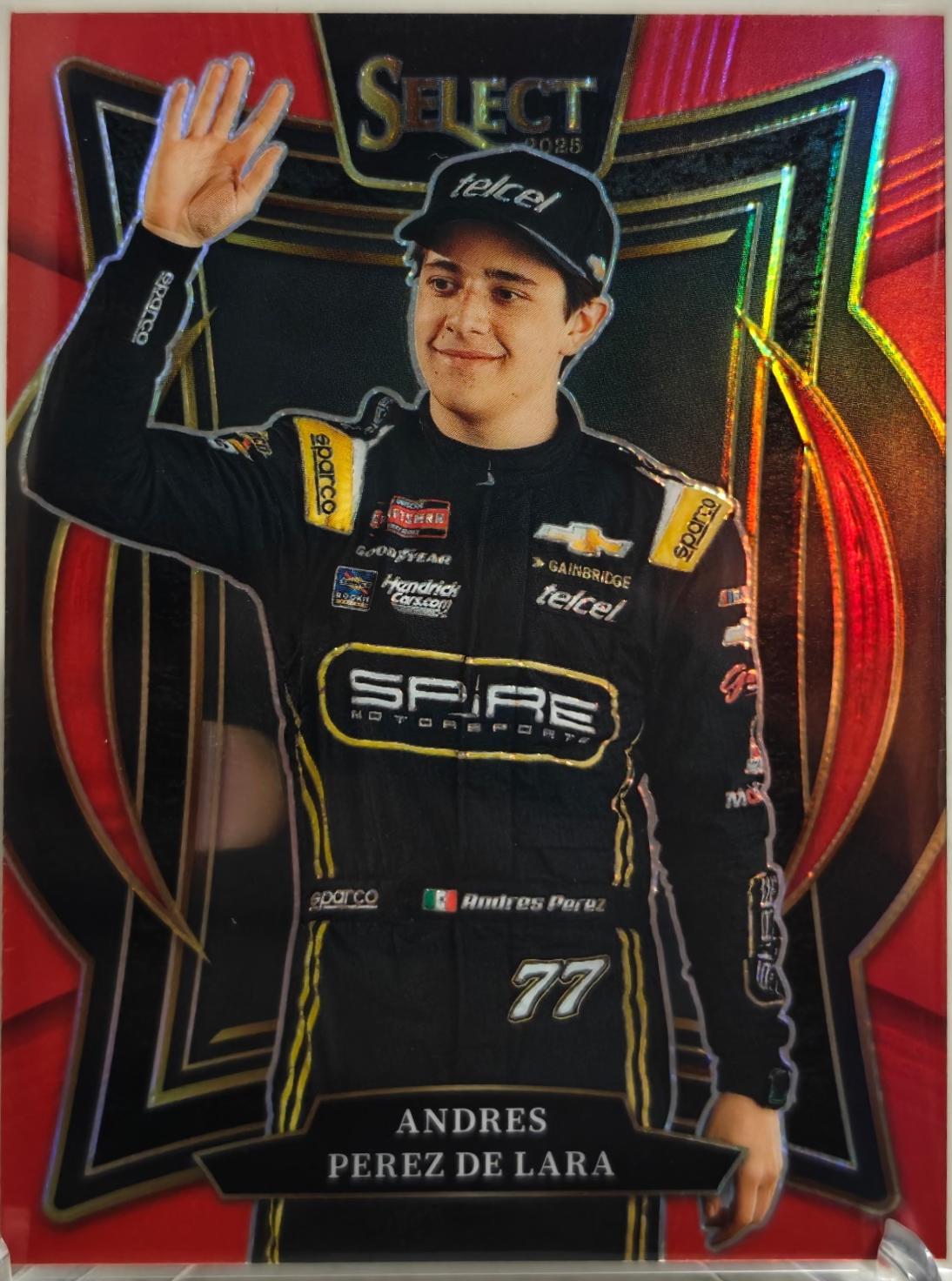Andres Perez De Lara [Red Prizm] #53