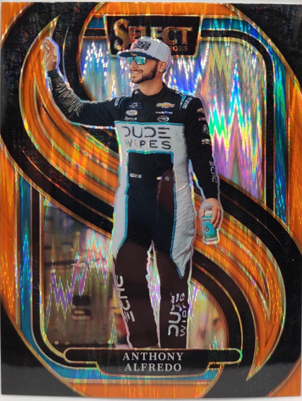 Anthony Alfredo [Orange Flash Prizm] #210