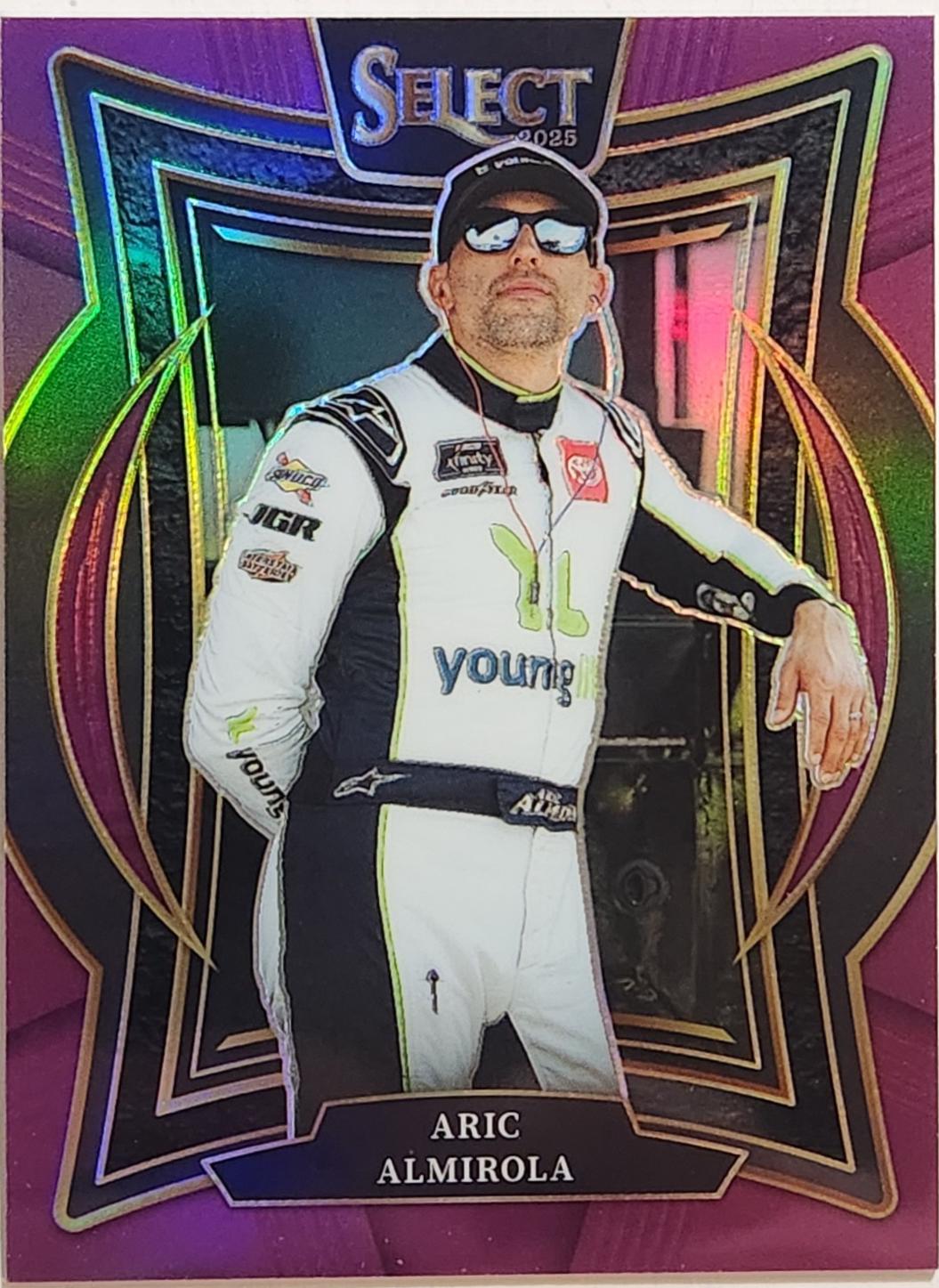 Aric Almirola [Light Blue Prizm] #97