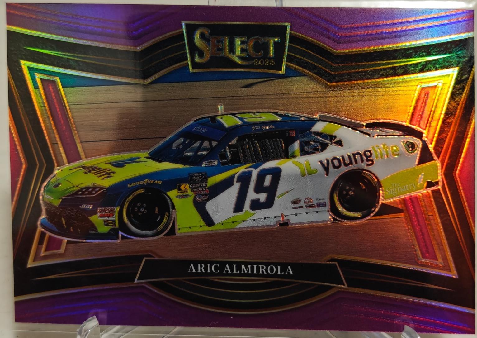Aric Almirola [Purple Prizm] #197