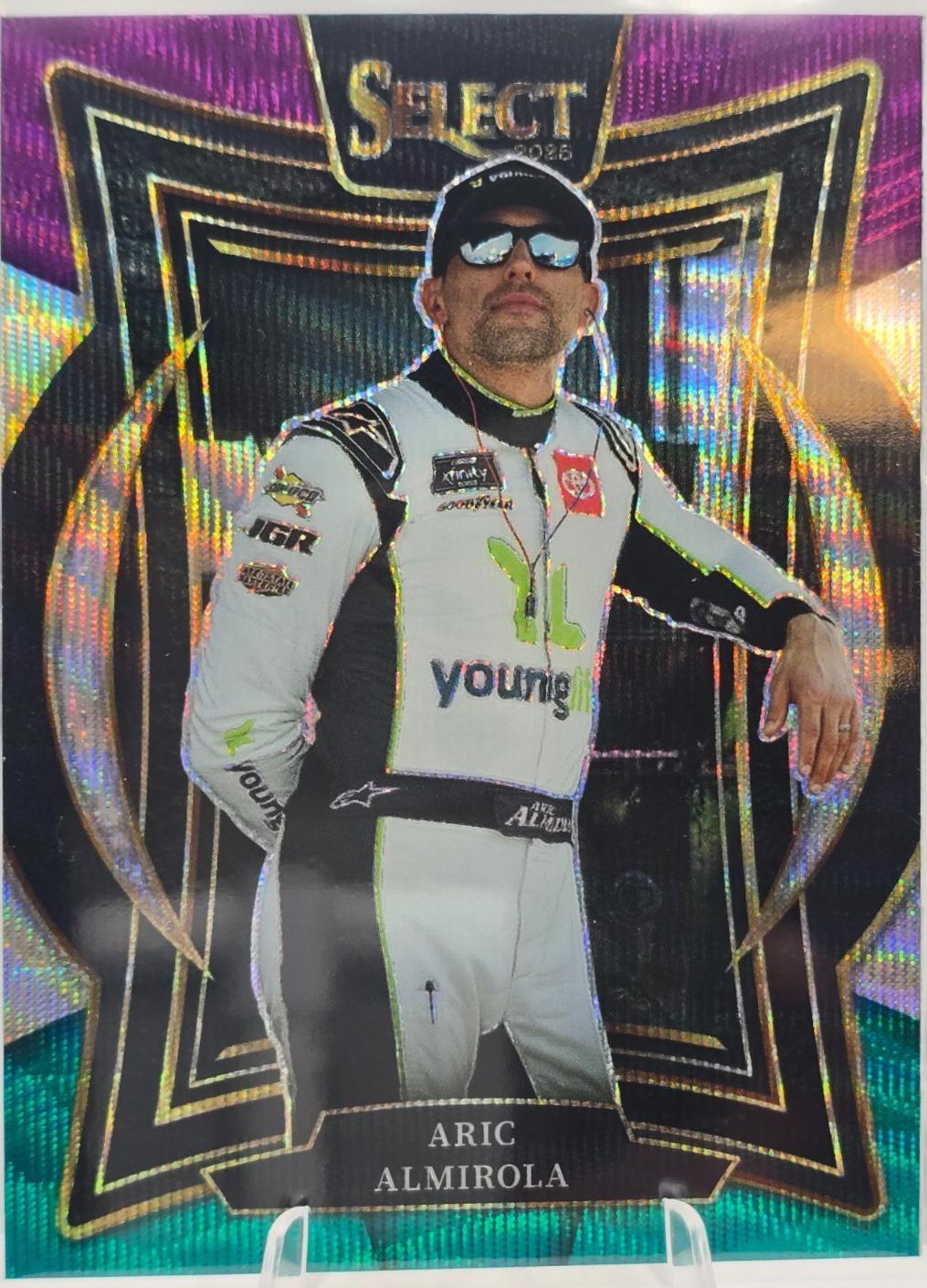 Aric Almirola [Tri-Color Prizm] #97