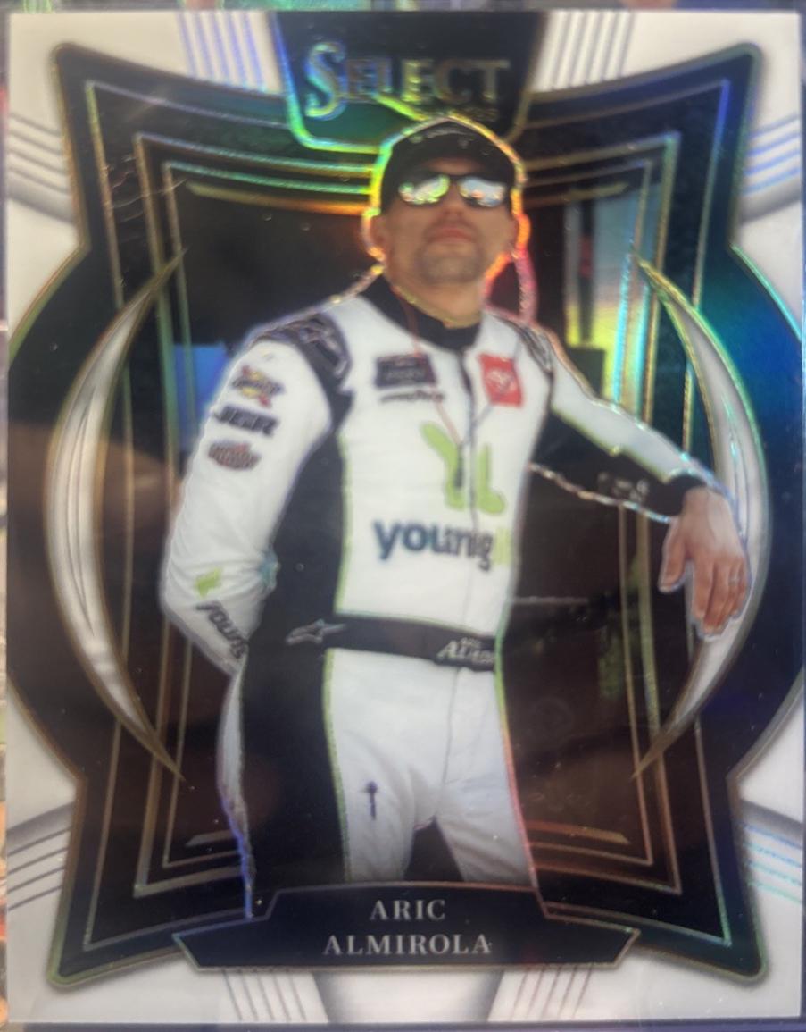 Aric Almirola [White Prizm] #97