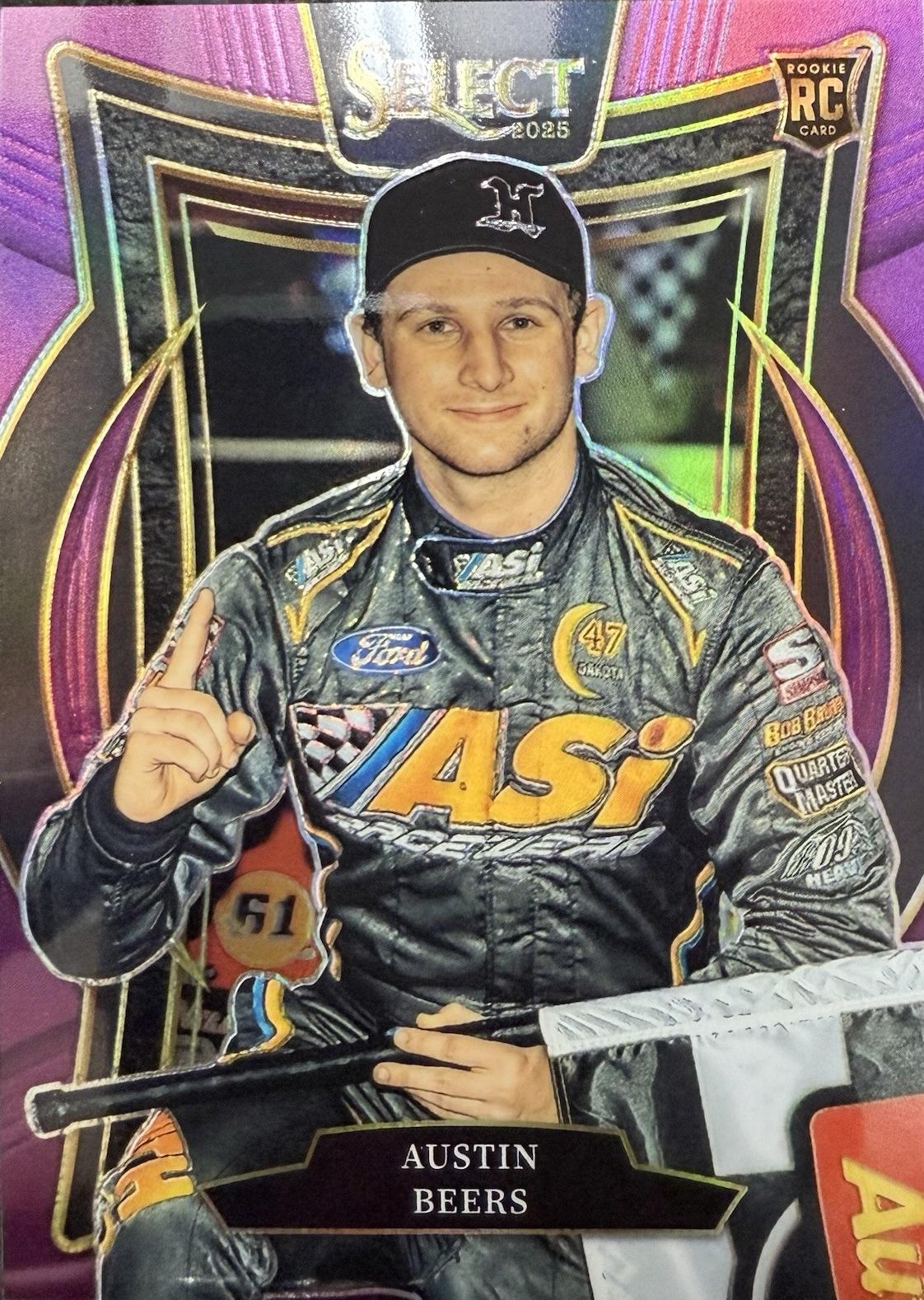 Austin Beers [Light Blue Prizm] #14