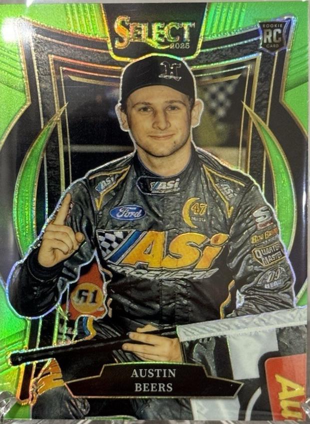 Austin Beers [Neon Green Prizm] #14