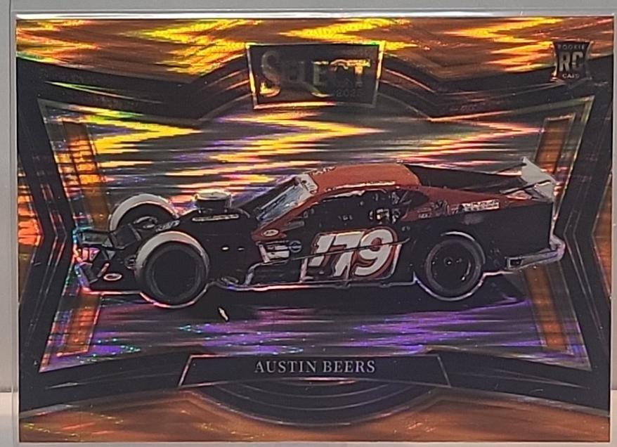 Austin Beers [Orange Flash Prizm] #114