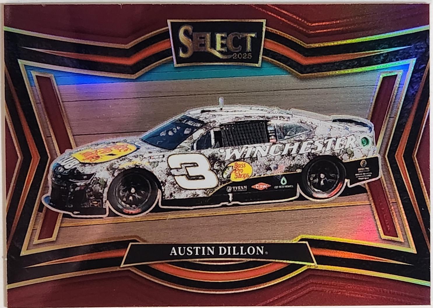Austin Dillon [Maroon Prizm] #140