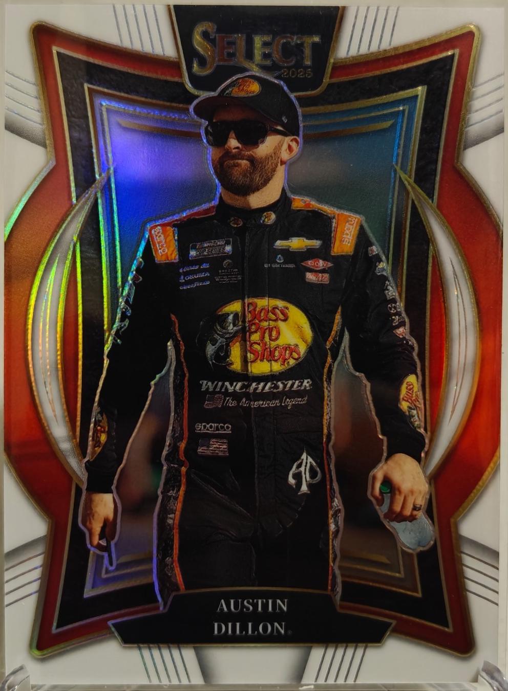 Austin Dillon [White Prizm] #40
