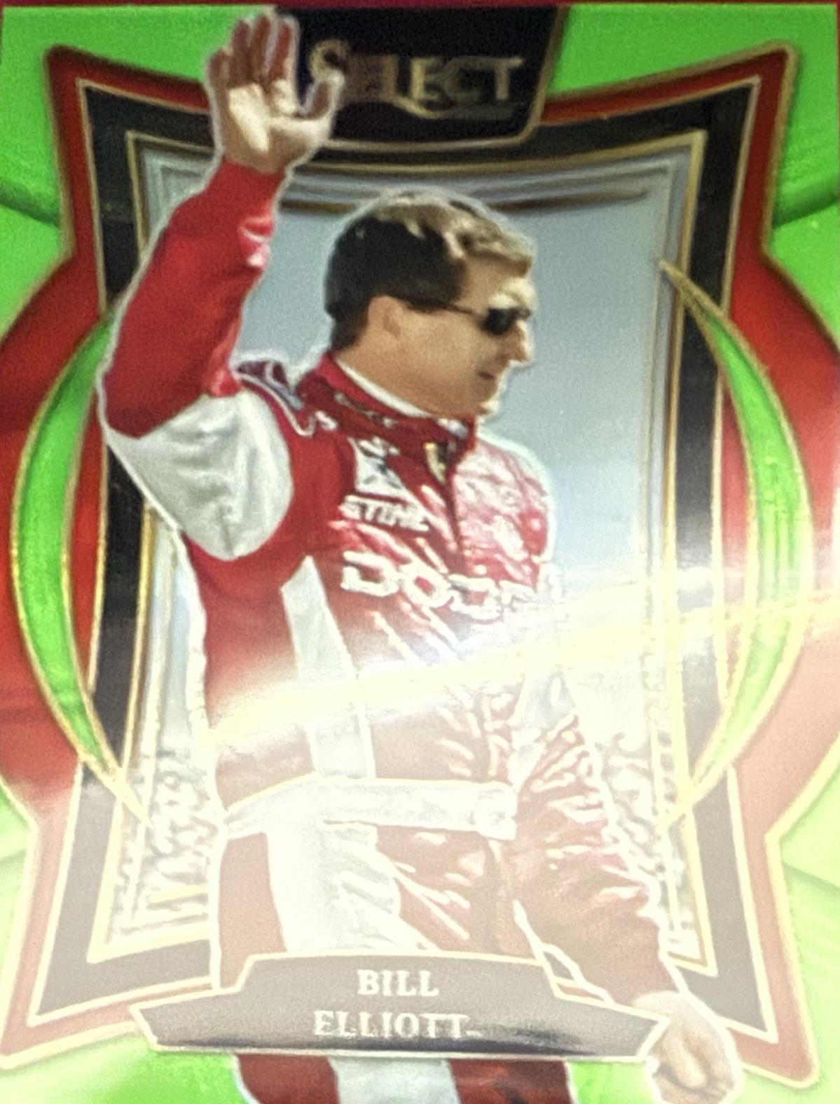 Bill Elliott [Neon Green Prizm] #58