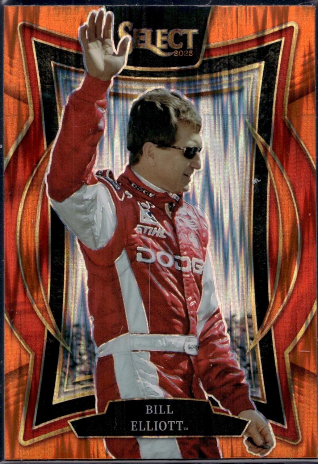 Bill Elliott [Orange Flash Prizm] #58