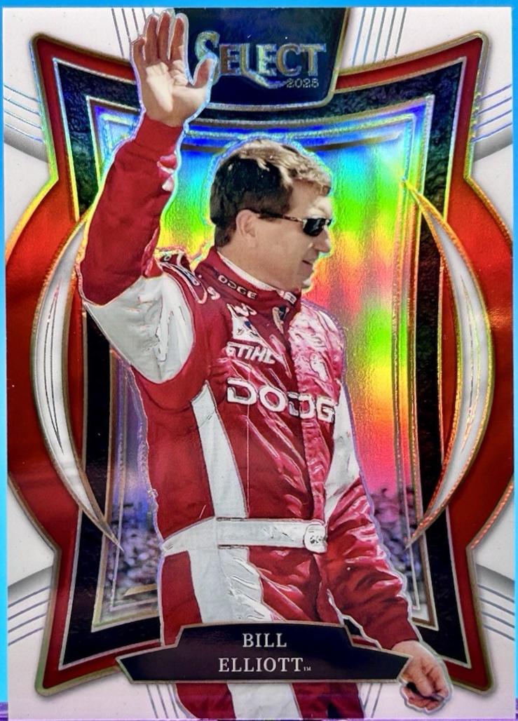 Bill Elliott [White Prizm] #58