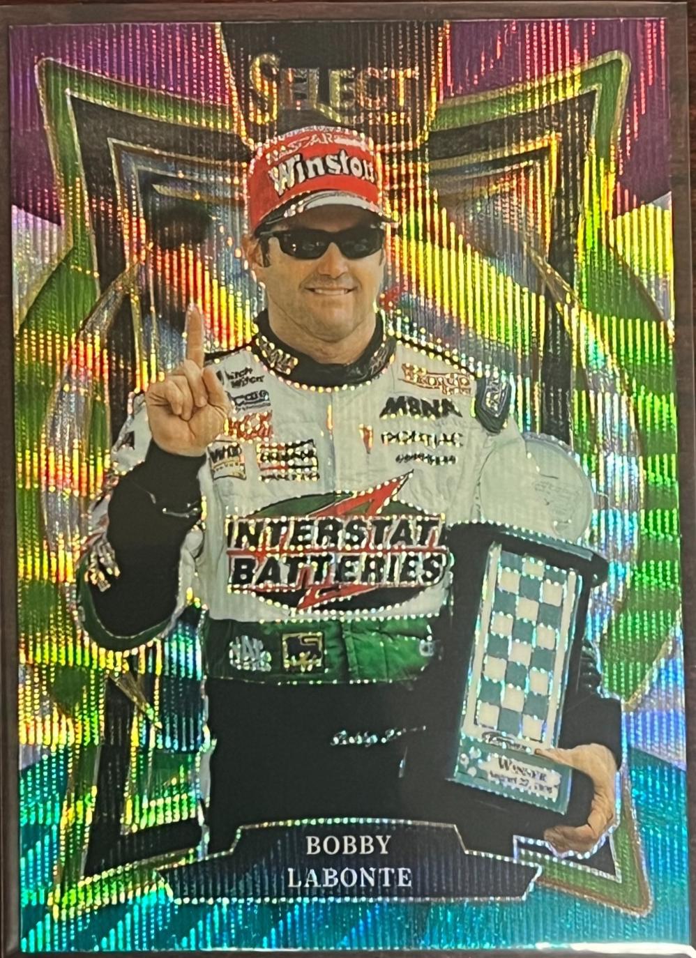 Bobby Labonte [Tri-Color Prizm] #3