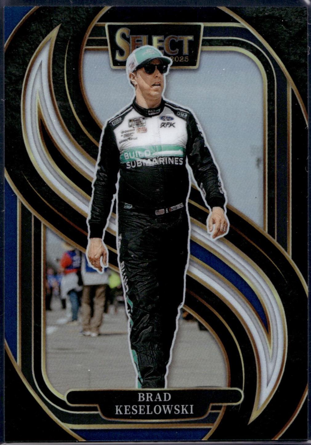 Brad Keselowski [Black Blue Prizm] #252