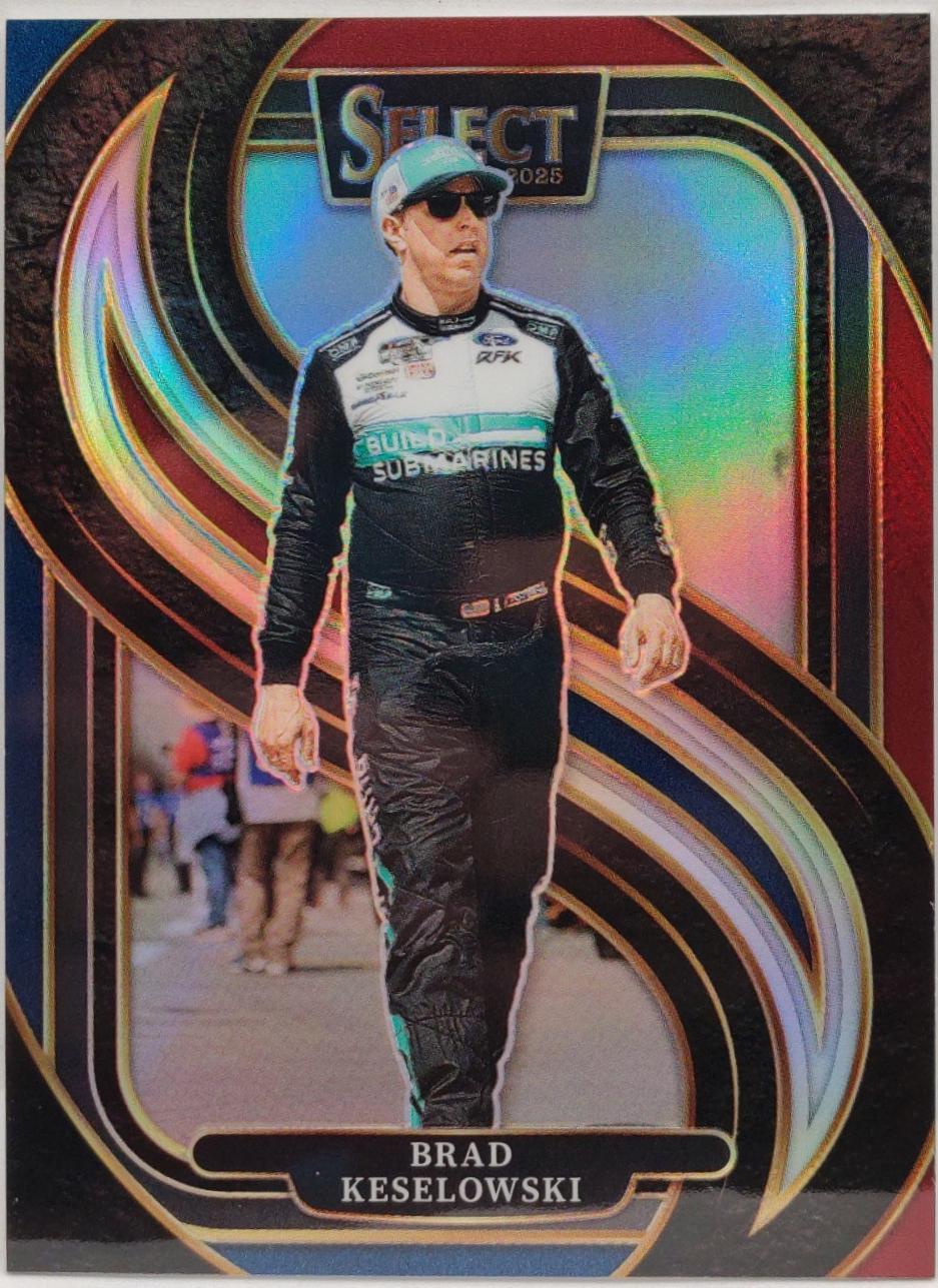 Brad Keselowski [Red Blue Prizm] #252