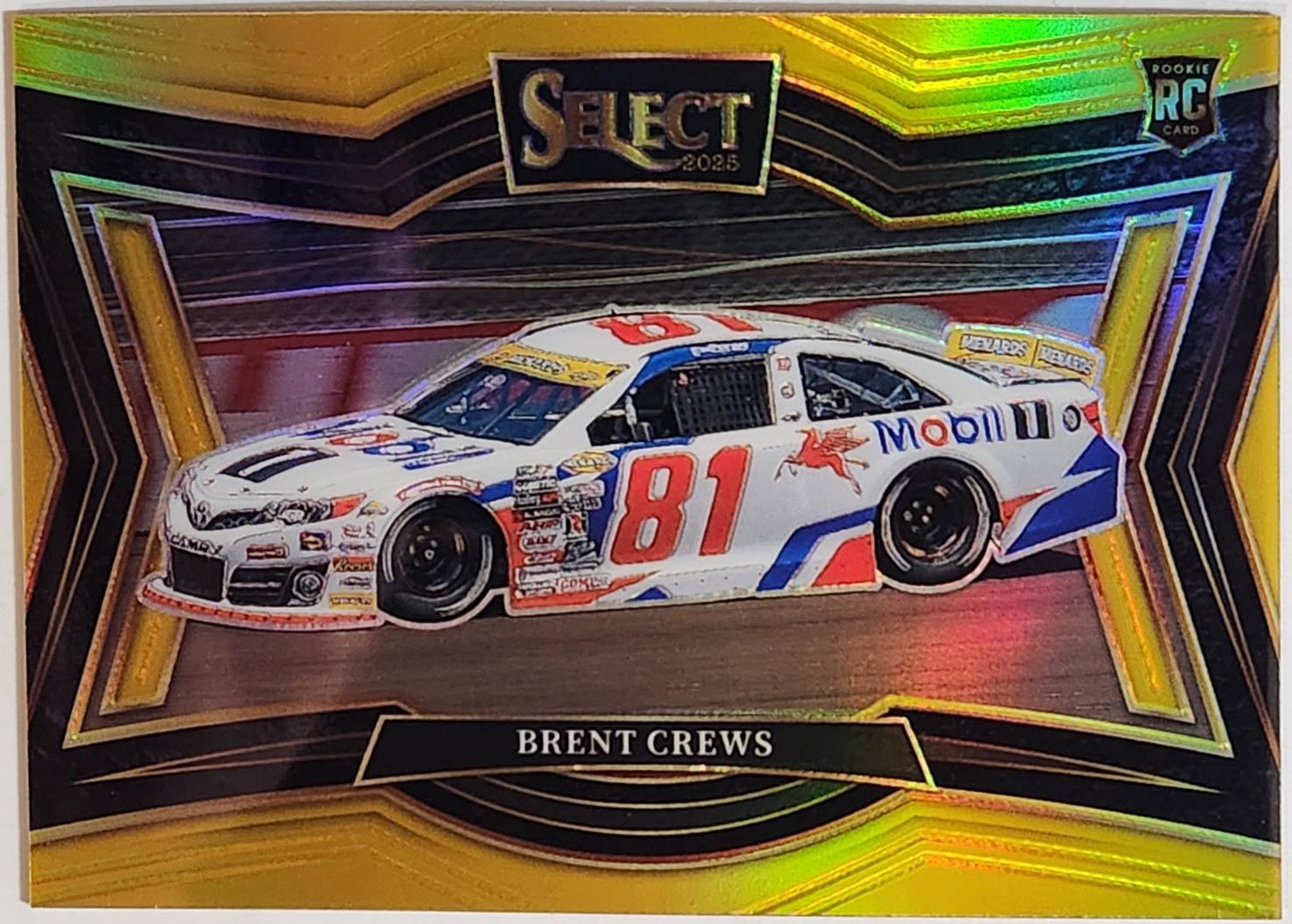 Brent Crews [Gold Prizm] #141
