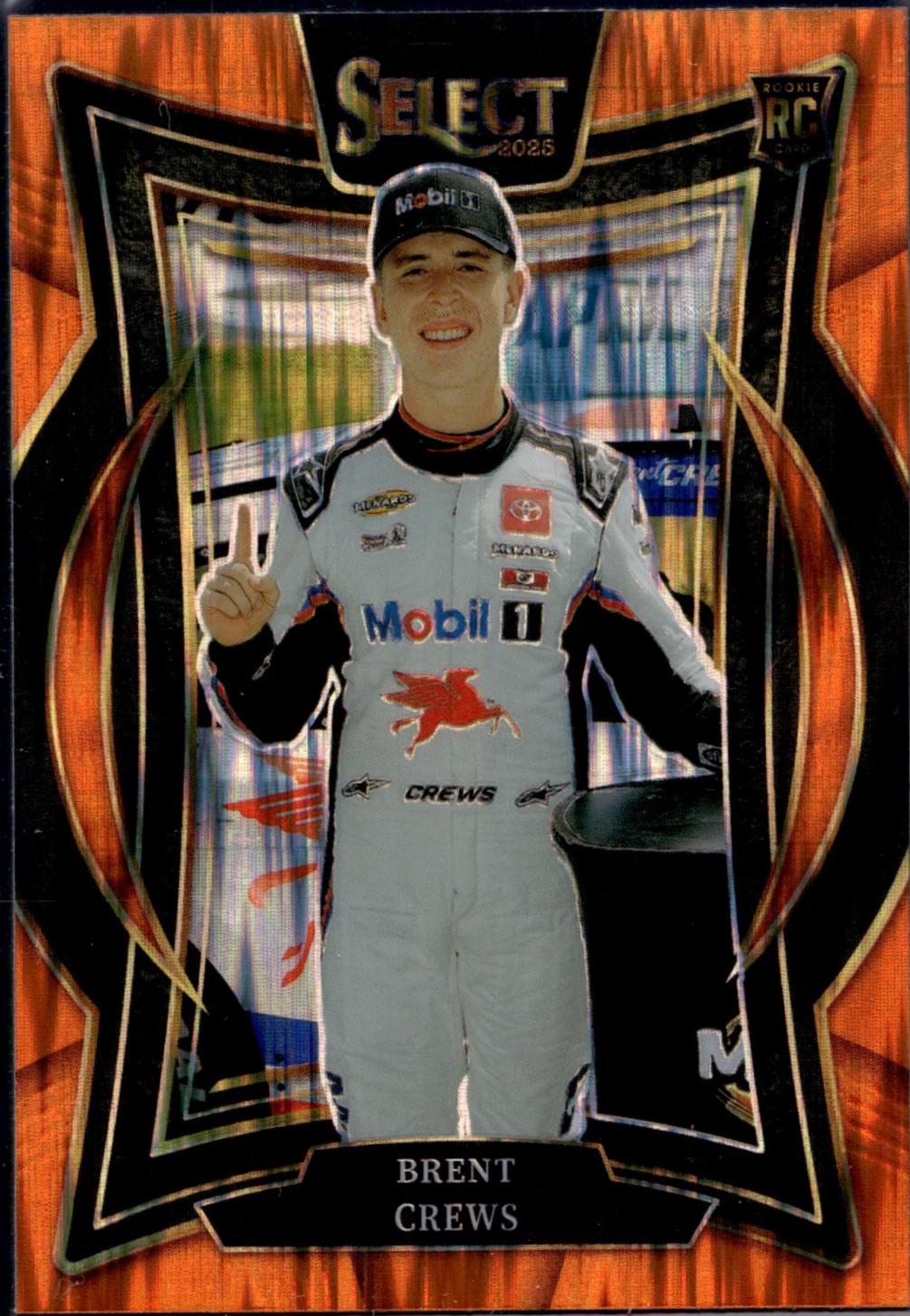 Brent Crews [Orange Flash Prizm] #41