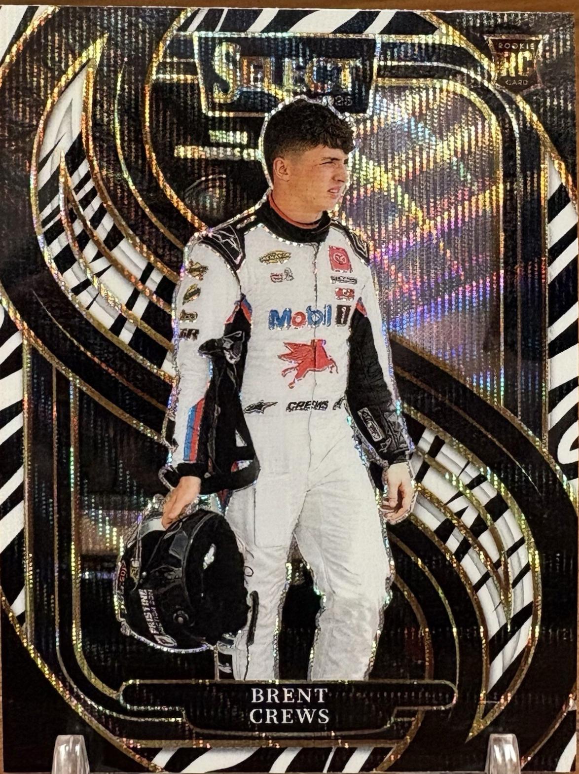 Brent Crews [Zebra Prizm] #241