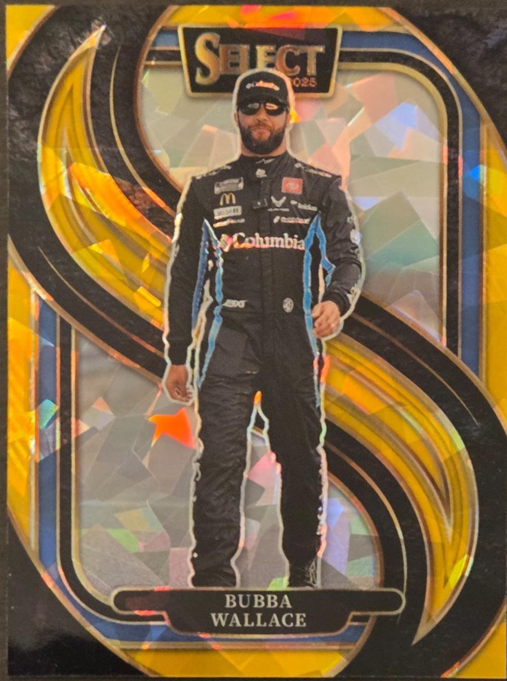 Bubba Wallace [Gold Ice Prizm] #266
