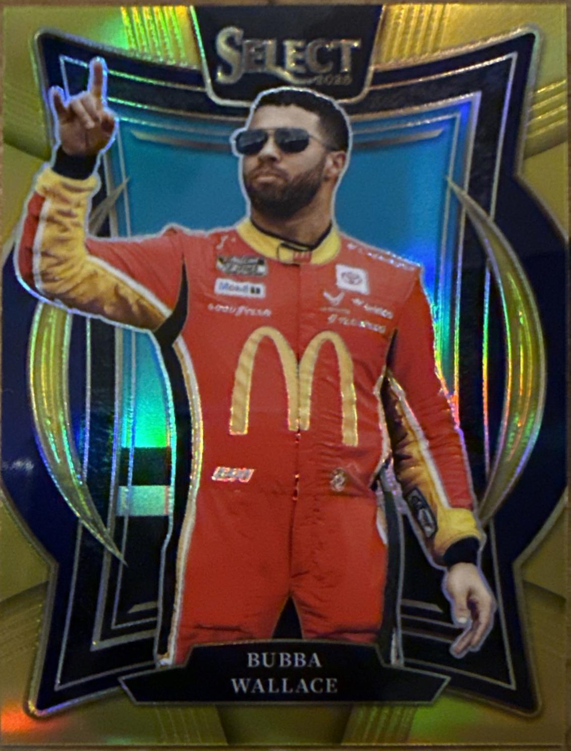 Bubba Wallace [Gold Prizm] #66