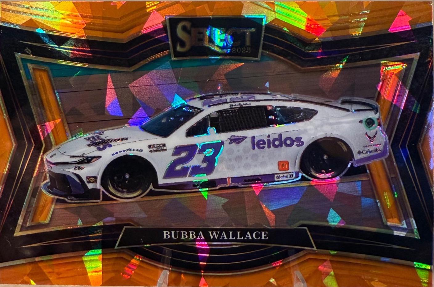 Bubba Wallace [Orange Ice Prizm] #166