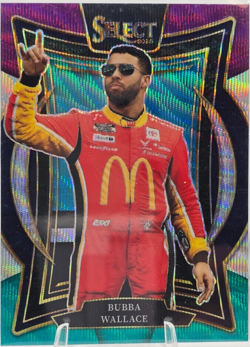 Bubba Wallace [Tri-Color Prizm] #66