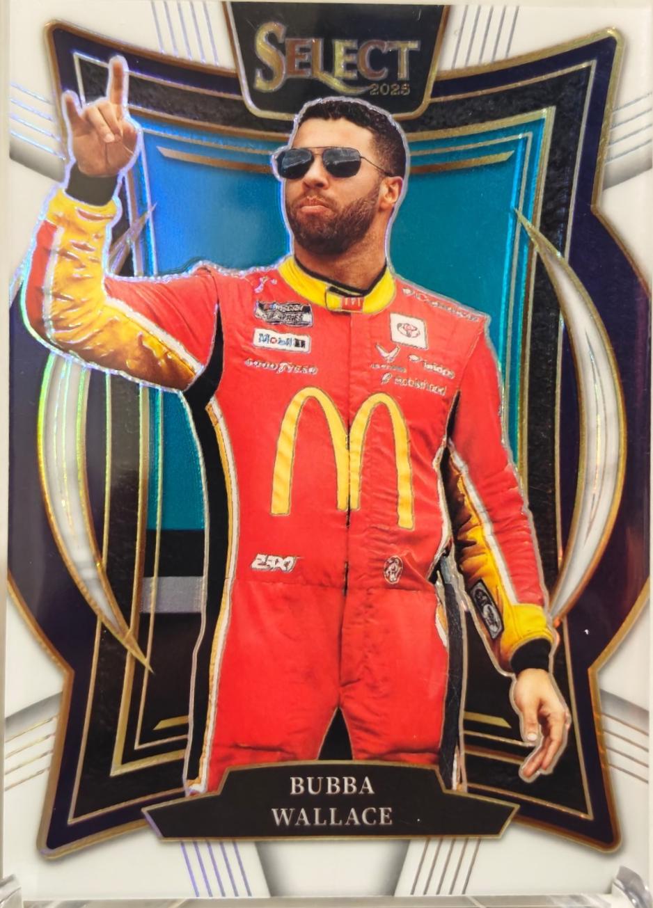 Bubba Wallace [White Prizm] #66