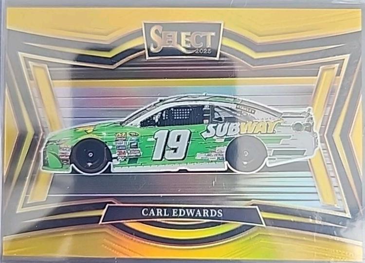 Carl Edwards [Gold Prizm] #169