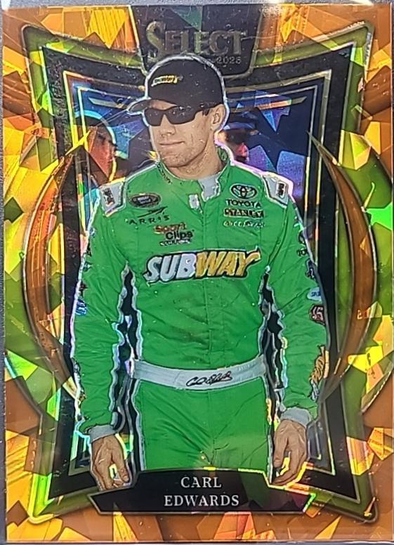Carl Edwards [Orange Ice Prizm] #69
