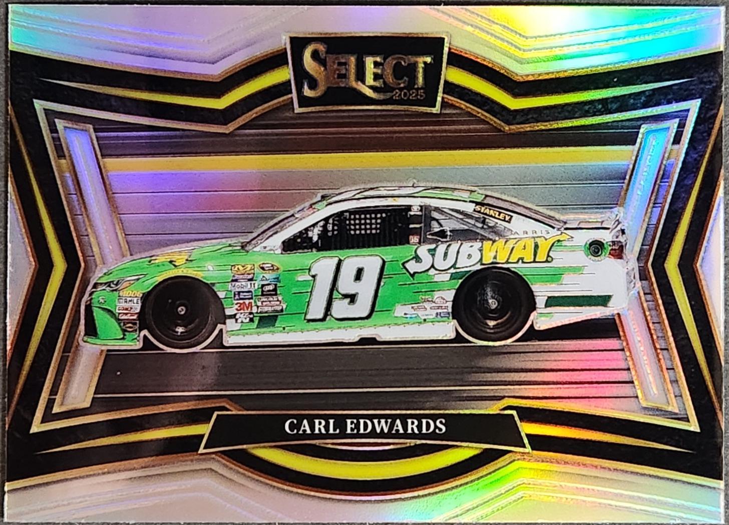 Carl Edwards [Silver Prizm] #169