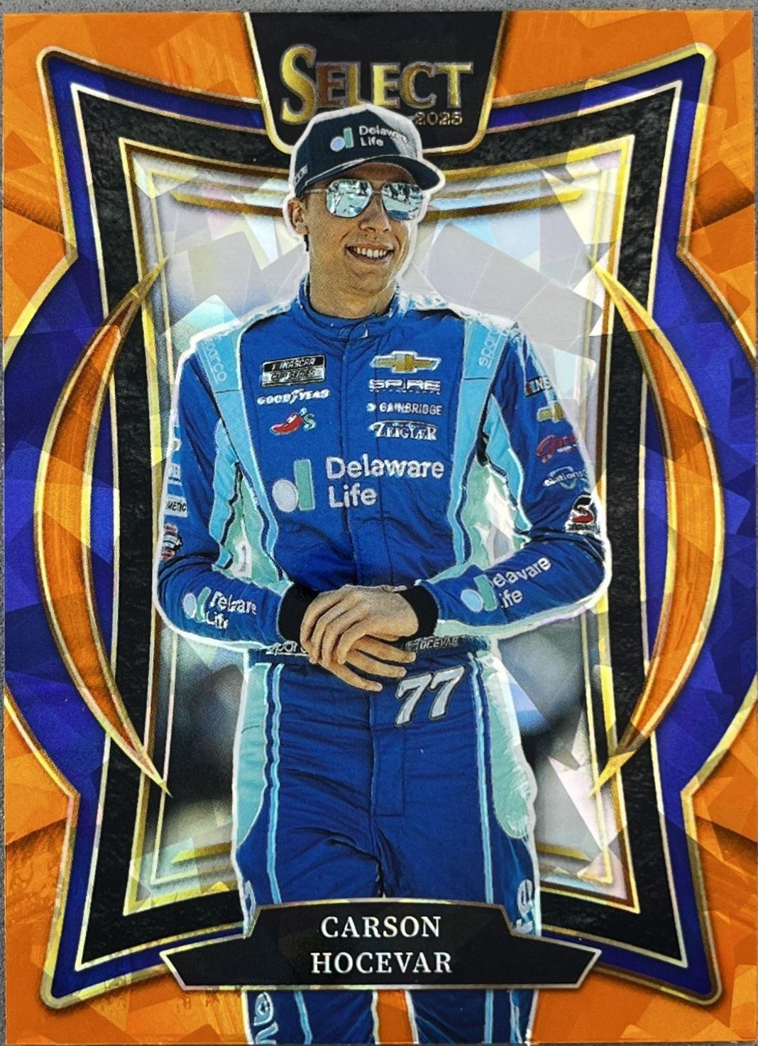 Carson Hocevar [Orange Ice Prizm] #75