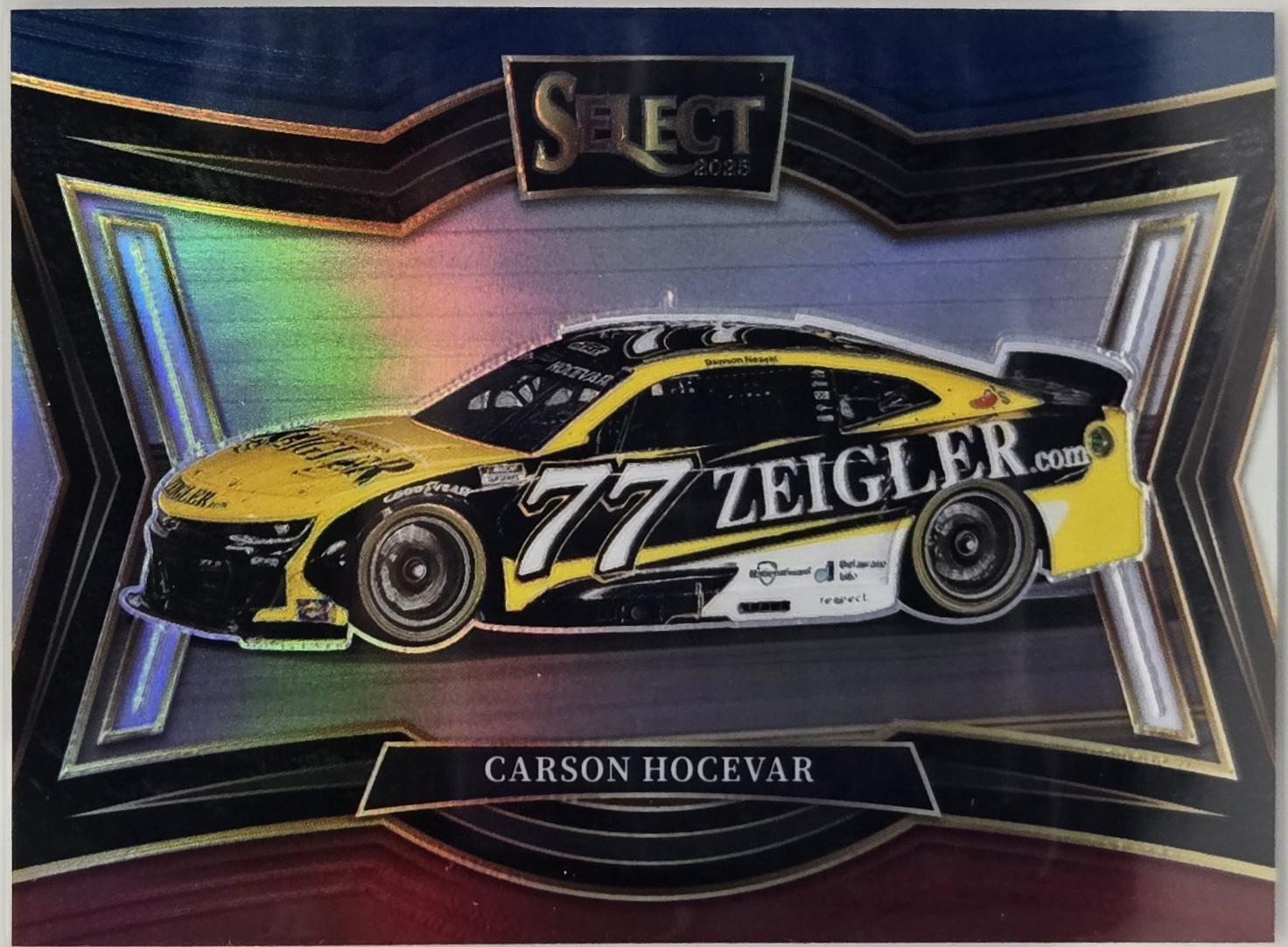 Carson Hocevar [Red Blue Prizm] #175