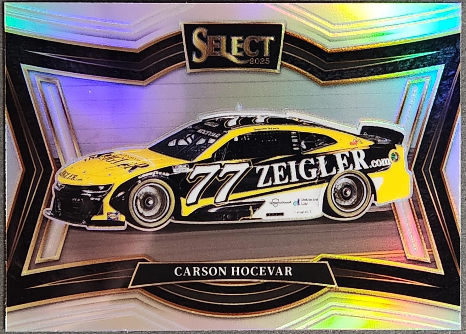 Carson Hocevar [Silver Prizm] #175