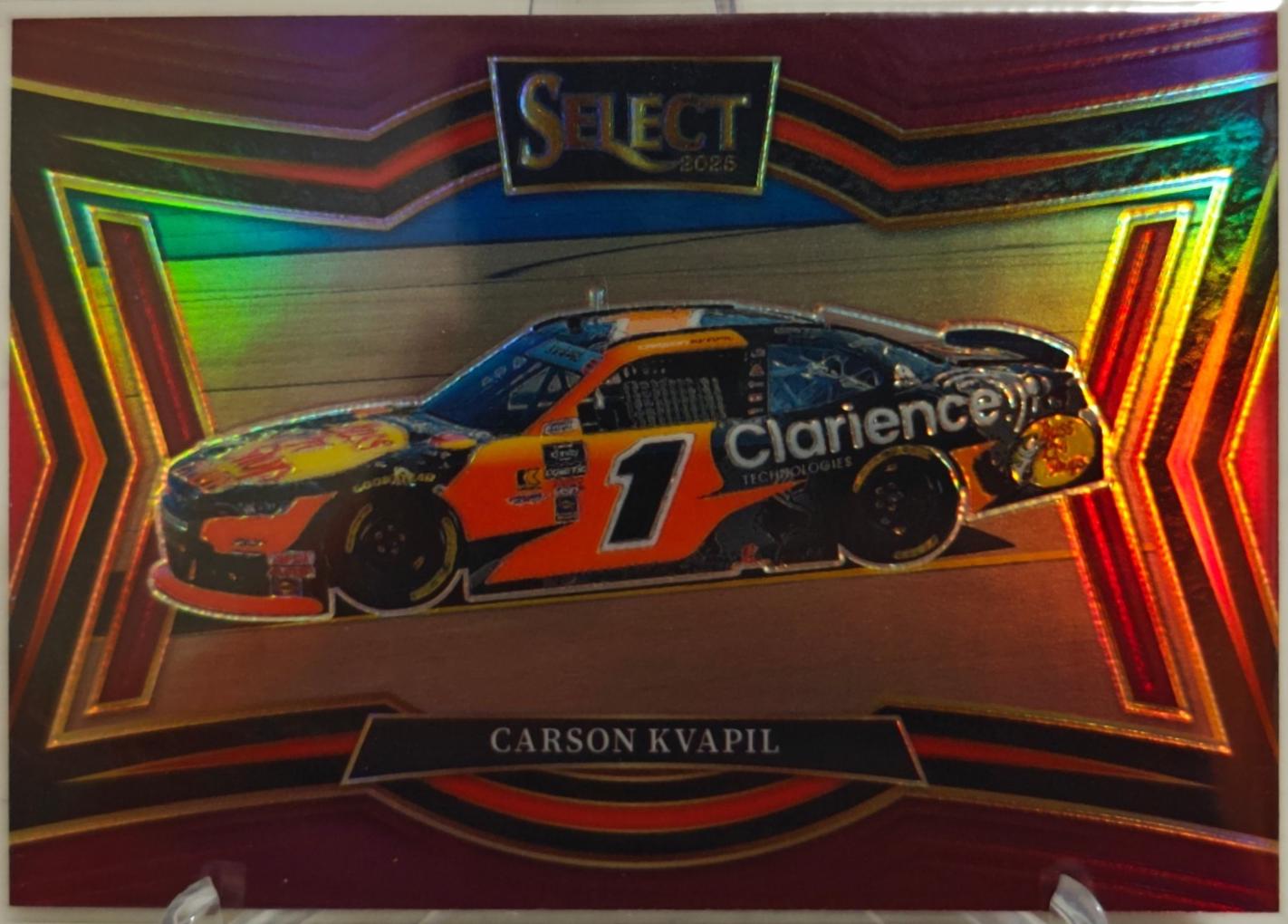 Carson Kvapil [Maroon Prizm] #199