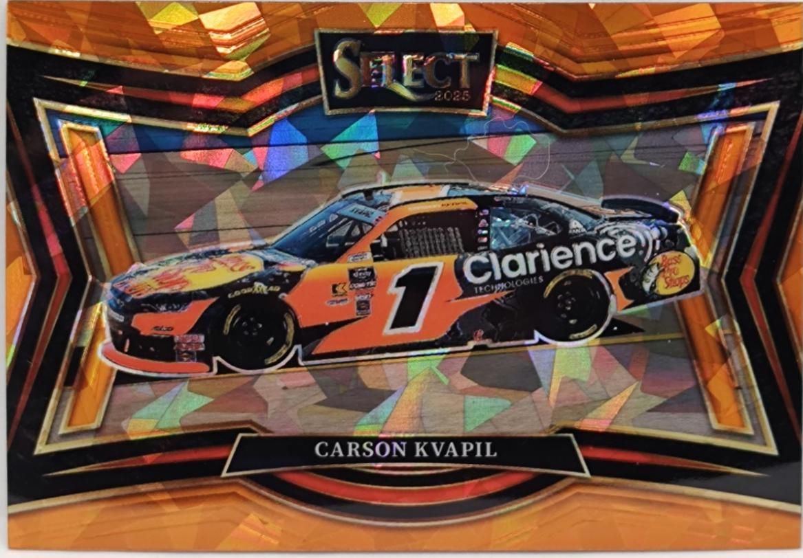 Carson Kvapil [Orange Ice Prizm] #199